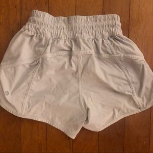 White Lululemon Shorts